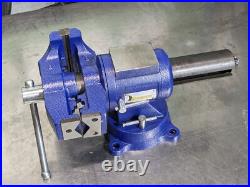 Interstate Multi-Purpose Bench / Pipe Vise with Swivel Head and Base 5 Jaw Width