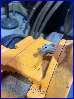 Jorgensen Heavy Duty Bench Vise, 6-Inch Jaw Width, 3x3 Anvil, Swivel Base, SS hdl