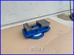 KURT ANGLOCK D60 Precision MACHINE VISE With Swivel Base 6 JAWS and Handle