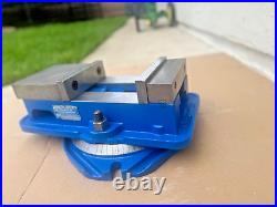 KURT ANGLOCK D60 Precision MACHINE VISE With Swivel Base 6 JAWS and Handle
