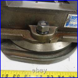 Kurt AngLock 6 Precision Machine Milling Vise 6 Jaw Opening With Swivel Base