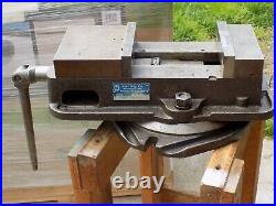 Kurt Anglock 6 Milling Vise With Swivel Base D675