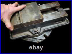 Kurt Anglock D60-1 Precision Machine Vise & Swivel Base One Hand Jaws