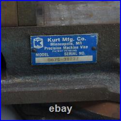 Kurt D675-30237 6 Precision Machine Milling Vise 7.5 Opening With Swivel Base