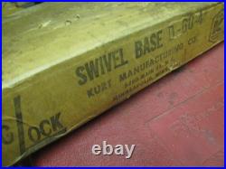 Kurt D-60-4 Swivel Base for AngLock 6 Milling Machine Vise NOS