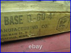 Kurt D-60-4 Swivel Base for AngLock 6 Milling Machine Vise NOS
