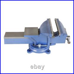 LABLT 8 Heavy Mechanic Bench Vise Table Top Clamp Press Locking Swivel Base