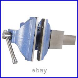 LABLT 8 Heavy Mechanic Bench Vise Table Top Clamp Press Locking Swivel Base