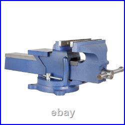 LABLT 8 Heavy Mechanic Bench Vise Table Top Clamp Press Locking Swivel Base