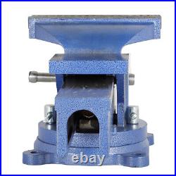 LABLT 8 Heavy Mechanic Bench Vise Table Top Clamp Press Locking Swivel Base