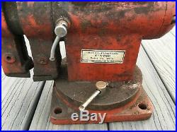 LARIN 5 Heavy Duty Bench Vice Swivel Base & Jaw(NOT MADE LIKE THIS ANYMORE)