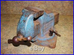 LS Starrett Co. 923 Athol 3 Machinist Work Bench Vise withSwivel Base