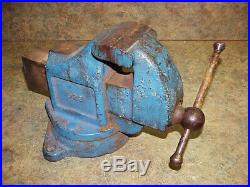 LS Starrett Co. 923 Athol 3 Machinist Work Bench Vise withSwivel Base