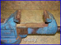 LS Starrett Co. 923 Athol 3 Machinist Work Bench Vise withSwivel Base