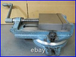 L. S. STARRETT No 1026 6 MILLING MACHINE VISE withSWIVEL BASE