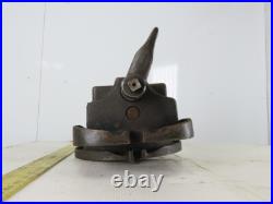 L-W Chuck 4 Throat 6-1/2Machine Machinist Vise Swivel Base Hard Jaws