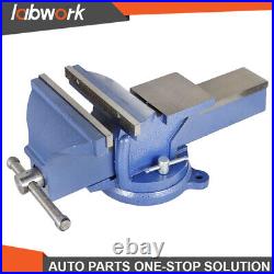 Labwork 8 Mechanic Bench Vise Table Top Clamp Press Locking Swivel Base Heavy