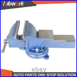 Labwork 8 Mechanic Bench Vise Table Top Clamp Press Locking Swivel Base Heavy