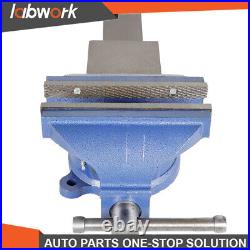 Labwork 8 Mechanic Bench Vise Table Top Clamp Press Locking Swivel Base Heavy