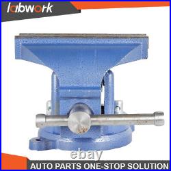Labwork 8 Mechanic Bench Vise Table Top Clamp Press Locking Swivel Base Heavy