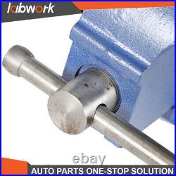 Labwork 8 Mechanic Bench Vise Table Top Clamp Press Locking Swivel Base Heavy
