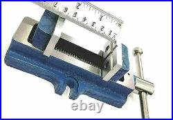 Lathe Vertical Milling Slide Swivel Base 4 X 5 & Vise 2 Self Centering Vice