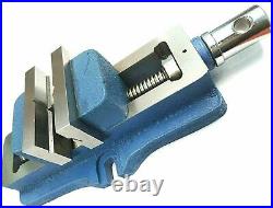 Lathe Vertical Milling Slide Swivel Base 4 X 5 & Vise 2 Self Centering Vice