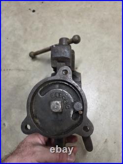 Little Giant 25 Bench Vise 3 1/2 In Jaws 16 Lbs With Anvil Swivel Base Vintage