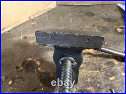 Littlestown Hardware & Foundry #112 Antique Swivel Base Bench Vise USA Early Era