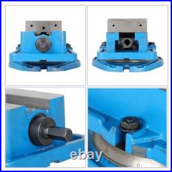 Lockdown Vise Precision CNC Milling Machine Bench Clamp With 360 Swivel Base 4'