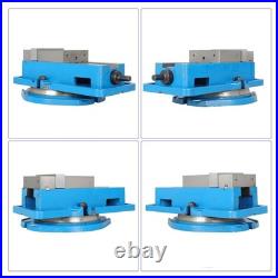 Lockdown Vise Precision CNC Milling Machine Bench Clamp With 360 Swivel Base 4'