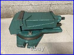 Machine Shop 5 Jaws MILLING MACHINE VISE With Swivel Base
