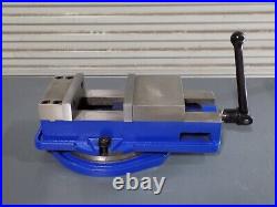 Manual Milling Macine Vise with Swivel Base 6 Jaw Width 7-1/2 Opening Capacity