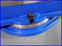 Manual Milling Macine Vise with Swivel Base 6 Jaw Width 7-1/2 Opening Capacity