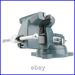 Mechanics Vises, 4 in Jaw, 3-7/16 in Throat, Swivel Base JPW Industries 21300