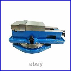 Milling Machine Lockdown Vise 360 Degree Swiveling Base Hardened Metal