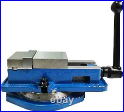 Milling Machine Lockdown Vise 360 Degree Swiveling Base Hardened Metal CNC