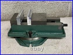 Milling Machine Vise 4 With Swivel Base And Aluminium Jaws D40 Type