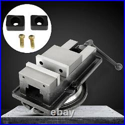 Milling Machine Vise 5 Inch Heavy Duty Clamp Swivel Locking Base