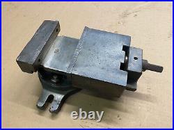 Milling Machine Vise With Swivel Base Bench Top Mill Atlas