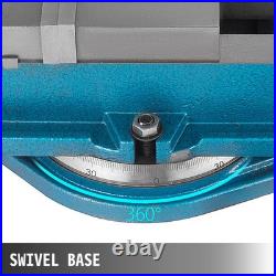 Milling Vise 4 Inch Bench Clamp Vise High Precision Ductile Iron Material