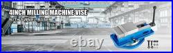 Milling Vise 4 Inch Bench Clamp Vise High Precision Ductile Iron Material