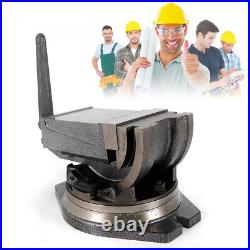 Milling Vise Benchtop with Swivel Base 5 90° Tilting Angle Mill Vise Precision