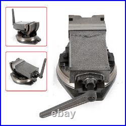 Milling Vise Benchtop with Swivel Base 5 90° Tilting Angle Mill Vise Precision