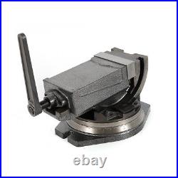Milling Vise Benchtop with Swivel Base 5 90° Tilting Angle Mill Vise Precision
