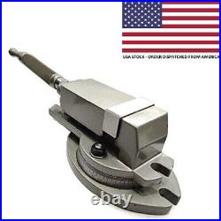 Milling Vise Swivel Base 2 (50 mm) Milling Vice-Hardened Jaws-Ship From USA