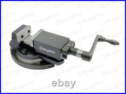 Milling Vise Swivel Base 2 (50 mm) Milling Vice-Hardened Jaws- USA