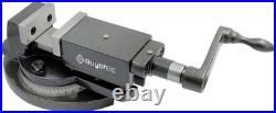 Milling Vise Swivel Base 2 (50 mm) Milling Vice-Hardened Jaws- USA
