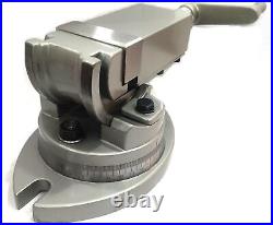 Milling Vise Vice Swivel Base & Angle Tilting 2 way-Jaw 3 75mm-Ship From USA