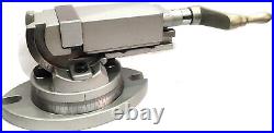 Milling Vise Vice Swivel Base & Angle Tilting 2 way-Jaw 3 75mm-Ship From USA